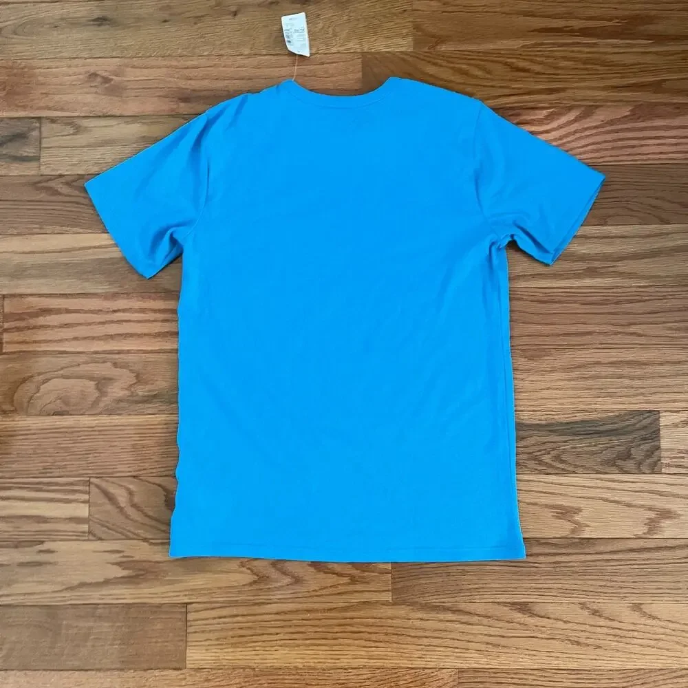 NWT Childrens Place Kids XL 14 16 Selective Hearing Graphic Tee Turquoise
